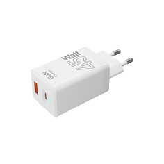 Cетевое зарядное устройство Lyambda 45Вт GaN (PD+QC3.0) SLT-45