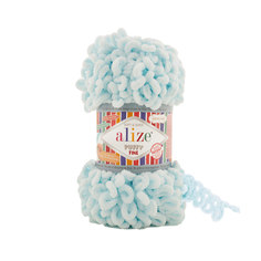 Пряжа Alize 7725814_00019 Puffy Fine 522 светло-голубой