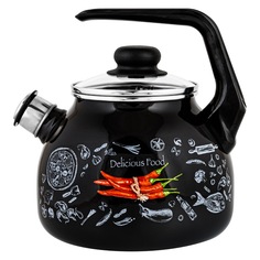 Чайник эмалированная 3,0л со свистком Chilli ТМ Appetite