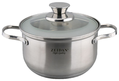 Кастрюля Zeidan 50282 2,3 л серебристый