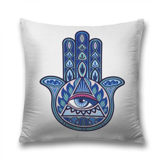 Наволочка декоративная JoyArty "Третий глаз" на молнии, 45x45 см