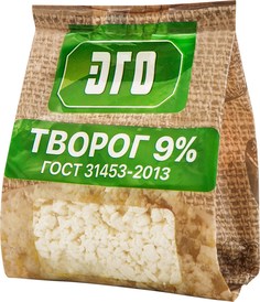 Творог рассыпчатый ЭГО 9% 350 г