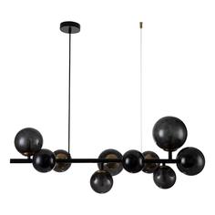 Подвесная люстра Indigo Molecola 11018/10P Black V000196 No Brand