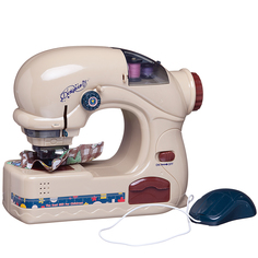 Швейная машинка MSN Toys детская с мышкой бежевый 6738A