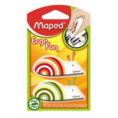 Ластик Maped EgroFun, винил, фигурный, цв.в ассорт,2шт/блист.57,5х22,5х10мм
