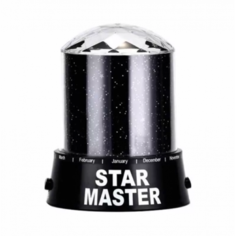 Ночник-проектор Звездное небо Star Master с USB кабелем NCH-015 (Черный) Lemon Tree