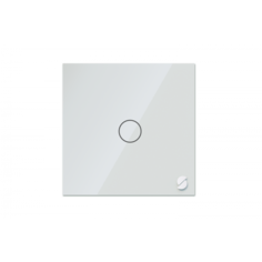 Умный сенсорный выключатель Sibling Powerlite-WS1, 1 кнопка, белый (c нулем +N)