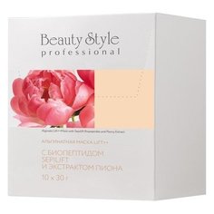 Альгинатная маска Beauty Style Lift с биопептидом Sepilift и экстрактом пиона 30 г
