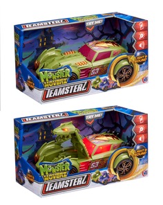 Игрушечная машинка HTI Teamsterz Monster Moverz Dino зеленая 1417113