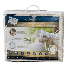 Одеяло Classic by Togas из овечьей шерсти, 140х200 см