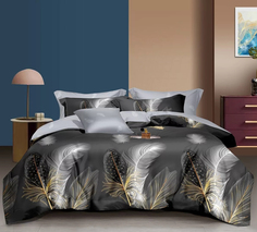 Постельное белье Mercury Home Перышки 1.5 СП Поплин 2 наволочки 70x70