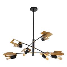 Подвесная люстра Indigo Severo 10004/6R Black V000174 No Brand