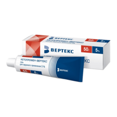 Кетопрофен-Вертекс гель для наружного применения 5% 50 г Vertex