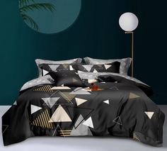 Постельное белье Mercury Home Декарт 2 СП Поплин 2 наволочки 70x70