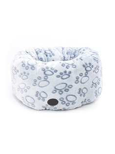 Лежак мягкий для кошек и собак NOBBY STEP 42х26см серый