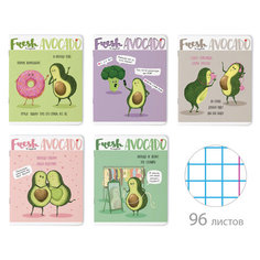 Тетрадь общая в клетку Альт Авокадо 7-96-980, 96 л., 1 шт.