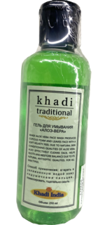 Гель для умывания Khadi Traditional Алоэ-вера, 210 мл