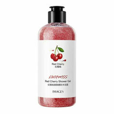 Гель-скраб для душа с экстрактом вишни Images Luofmiss Cherry Fruit Shower Gel, 300мл