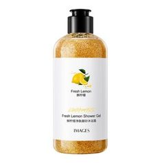 Гель-скраб для душа с экстрактом лимона Images Luofmiss Lemon Fruit Shower Gel, 300мл