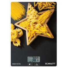 Весы кухонные Scarlett SC-KS57P50 Black/Yellow