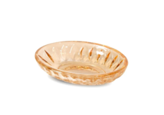 Мыльница настольная стекло GL0098A-SD Кварц Аквалиния