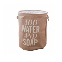 Корзина для белья add water and soap No Brand
