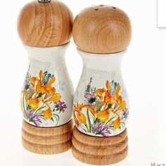 Набор для специй Nouvelle "Ирис", 2 предмета