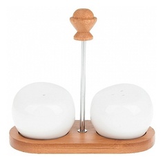 Набор для специй из 2-х предметов BEST HOME PORCELAIN "Naturel" 14*6,5*13 см