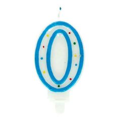 Свеча праздничная НСК цифра 0