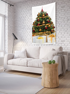 Вертикальное фотопанно на стену JoyArty "Новогодняя елка", 100x150 см