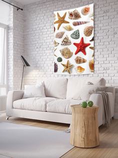 Вертикальное фотопанно на стену JoyArty "Сувениры с моря", 100x150 см