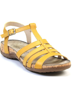 Сандалии женские Airbox 135351 желтые 40 RU