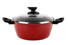 Сотейник Vitrinor 4,4 л красный
