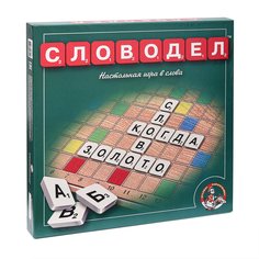 Настольная игра "Словодел", картонный (зеленый) Десятое королевство