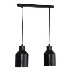 Подвесной светильник Maesta MA-1119/2-B, E27, 40 Вт., кол-во ламп: 2 шт., цвет черный