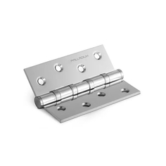 Петля дверная Palladium N 4BB-100 CP серебристая