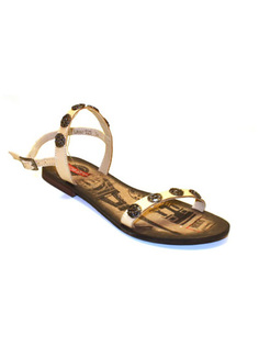 Сандалии женские Airbox 135361 бежевые 40 RU