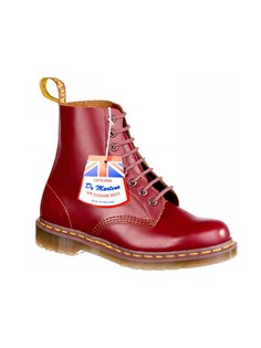 Ботинки мужские Dr. Martens 45041 красные 45 RU