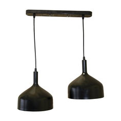 Подвесной светильник Maesta MA-2020/2-B, E14, 40 Вт., кол-во ламп: 2 шт., цвет черный