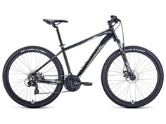Велосипед Forward Apache 27,5 2.2 S Disc 2021 21" черный/серый