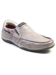 Мокасины мужские Airbox 136048 серые 45 RU