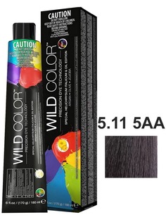 Краска для волос Wildcolor 5.11 5AA Интенсивно-пепельный светло-коричневый 180 мл