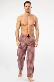 Брюки домашние мужские Cacharel 2230 оранжевые 3XL