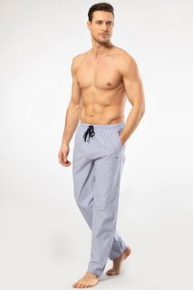 Брюки домашние мужские Cacharel 2234 синие XXL