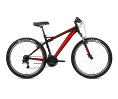 Велосипед 26" Forward Flash 26 1.2 Черный Красный 2022 г 17" RBK22FW26655