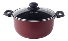 Кастрюля Scovo 3,5 л красный