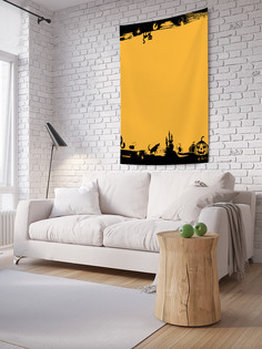 Вертикальное фотопанно на стену JoyArty "Рамка Хеллоуин", 150x200 см