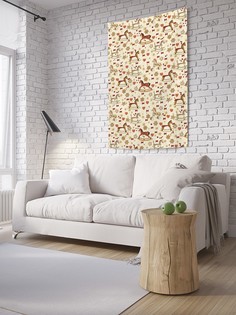 Вертикальное фотопанно на стену JoyArty "Качалка лошадка", 150x200 см