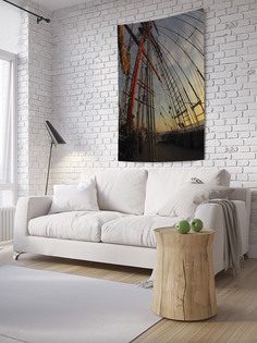 Вертикальное фотопанно на стену JoyArty "Борт корабля", 150x200 см