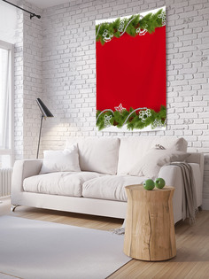 Вертикальное фотопанно на стену JoyArty "Елочная гирлянда", 150x200 см